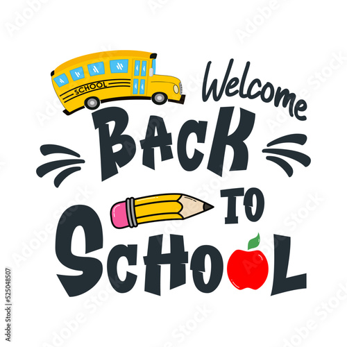 Hello first grade, hello school friends, Back to school, school logo. Second grade, third grade vector.