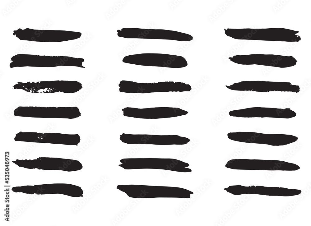 watercolour brush stroke vector design illustration isolated on white background 