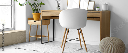 Comfortable workplace with ...