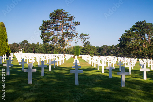 Cimitero memoriale Americano Normandia . Sbarco in Normandia photo