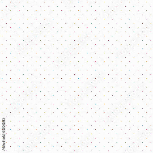 Paper seamless pattern, white grainy texture for packaging, wallpaper, scrapbook. Vector background