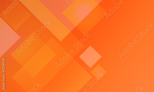 Abstract Square Orange Background