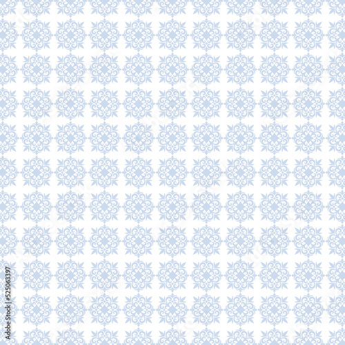 Flourish Fabric Pattern Design Vector