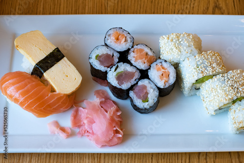 海外で食べたお寿司 photo