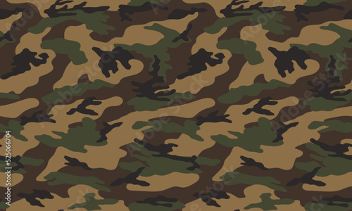 Texture military camouflage repeats seamless Vector Pattern For fabric, background, wallpaper and others. Classic clothing all over print. Abstract monochrome seamless Vector camouflage pattern.