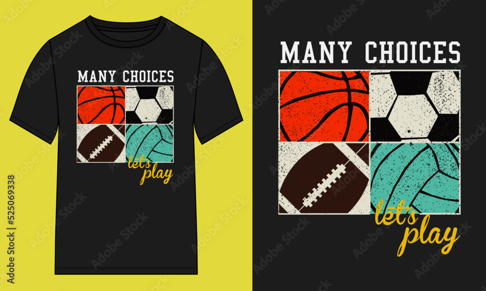 Dribble Sports T shirt Design Vector illustration ready to print 