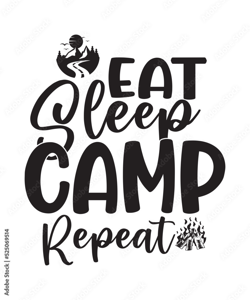 Camping Svg Bundle, Camp Life Svg, Campfire Svg, Dxf Eps Png, Silhouette, Cricut, Cameo, Digital, Vacation Svg, Camping Shirt Design, Funny, Camper Svg, Camp Life Svg, Camping Sign Svg, Summer Svg, Ad