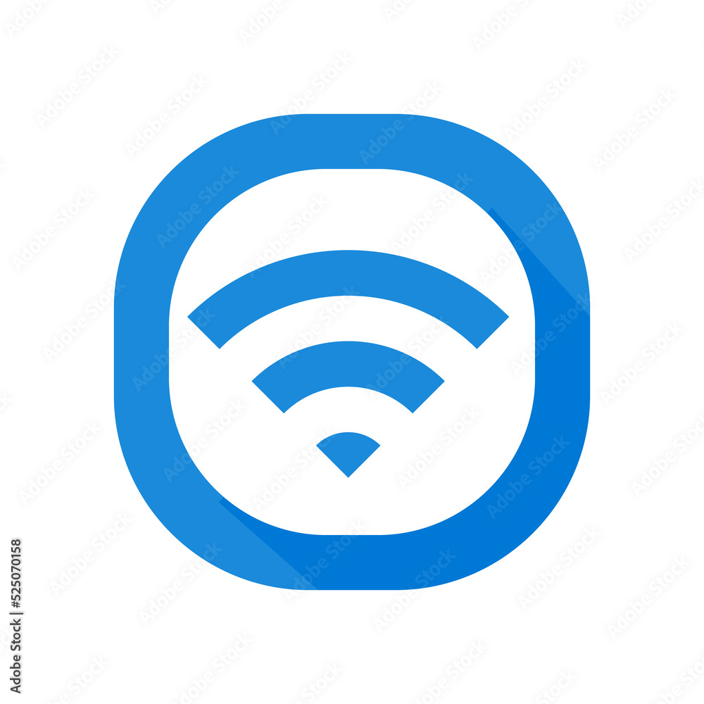 wifi icon. Wireless symbol vector for internet connection from router broadcasting. wifi icon. Wireless symbol vector for internet connection from router broadcasting.
