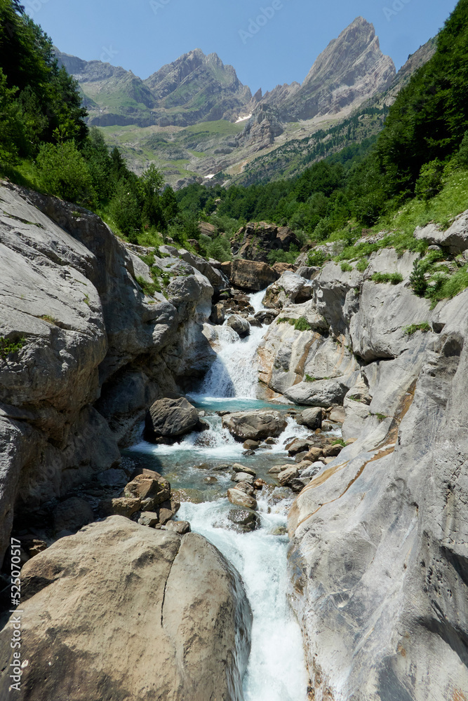 mountain river in the mountains