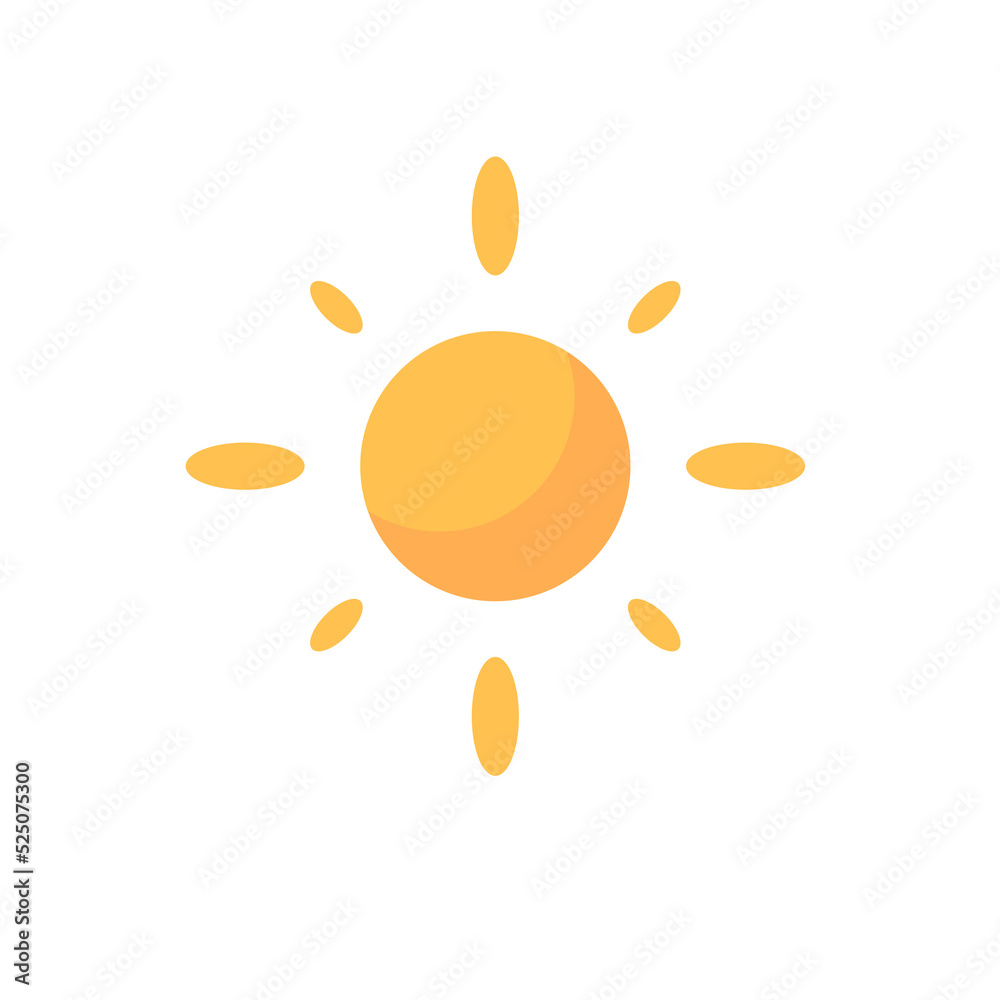 Cute weather icon set. Weather forecast icon isolated on white background. Cute weather icon set. Weather forecast icon isolated on white background.