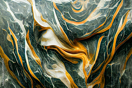 Abstract Gold Rosso Levanto Marble Wallpaper. Digital Art 3D illustration