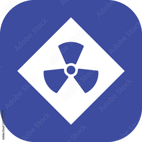 Radiation Vector Icon