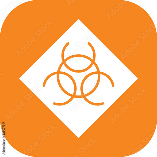 Biological Hazard Vector Icon
