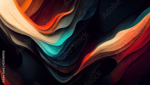 Abstract colorful 4k wallpaper. photo