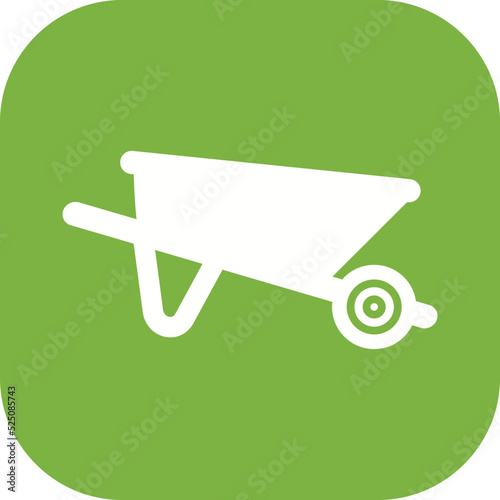 Wheelbarrow Icon