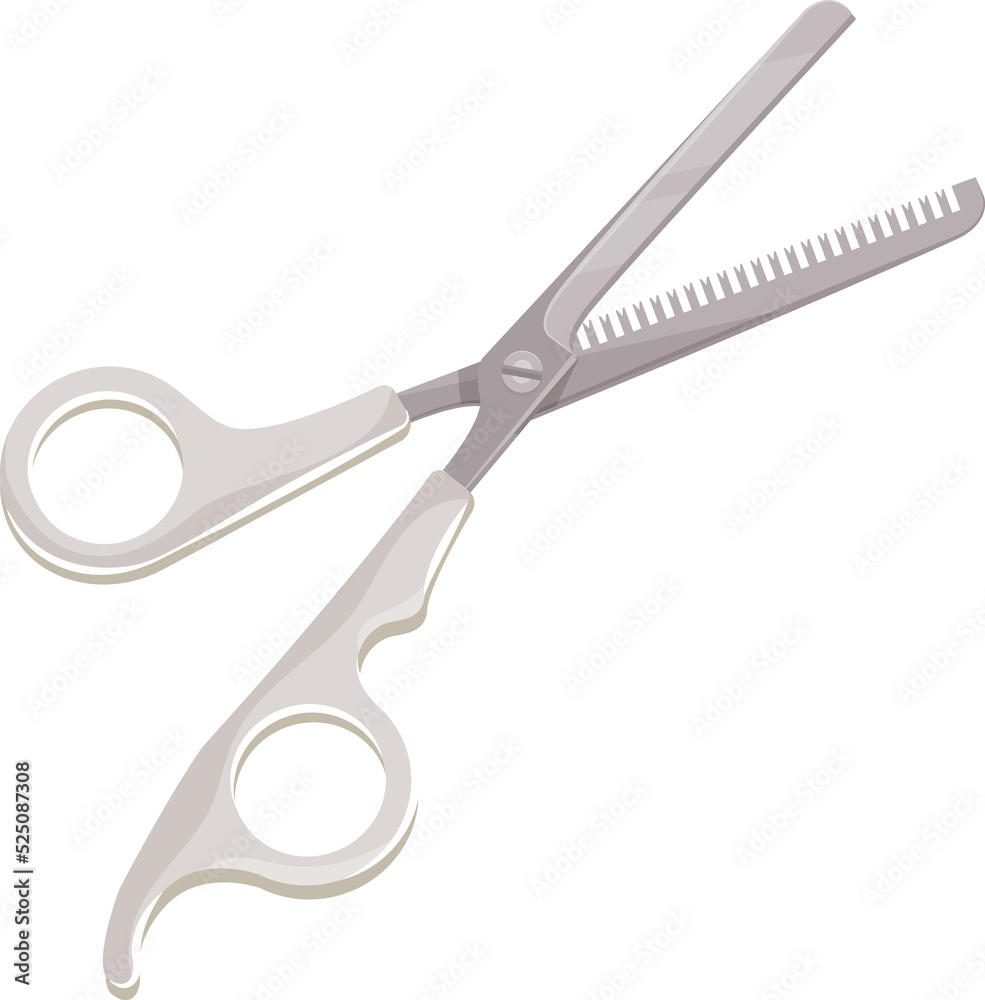 Pets care and cats grooming, fur scissors comb Pets care and cats grooming, fur scissors comb