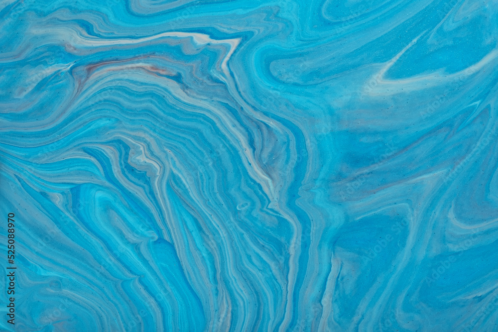 Abstract fluid art background light blue and turquoise colors. Liquid marble. Acrylic painting with cerulean gradient Abstract fluid art background light blue and turquoise colors. Liquid marble. Acrylic painting with cerulean gradient