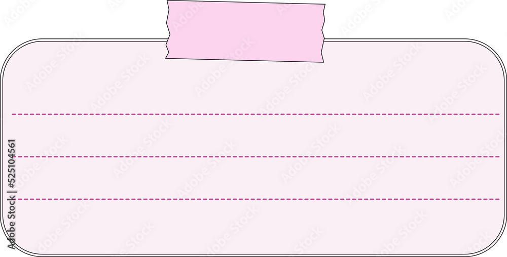 cute pink planner paper template, striped note, journal, reminder, notes, checklist, memo, notepad cute pink planner paper template, striped note, journal, reminder, notes, checklist, memo, notepad