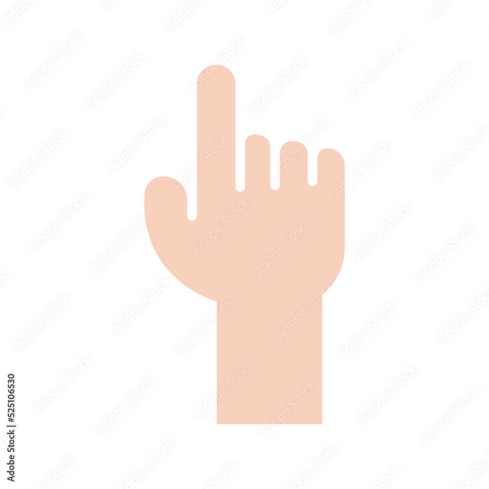 Hand icon. Cartoon hand wearing gloves to prevent virus The concept of hand washing kills bacteria Hand icon. Cartoon hand wearing gloves to prevent virus The concept of hand washing kills bacteria