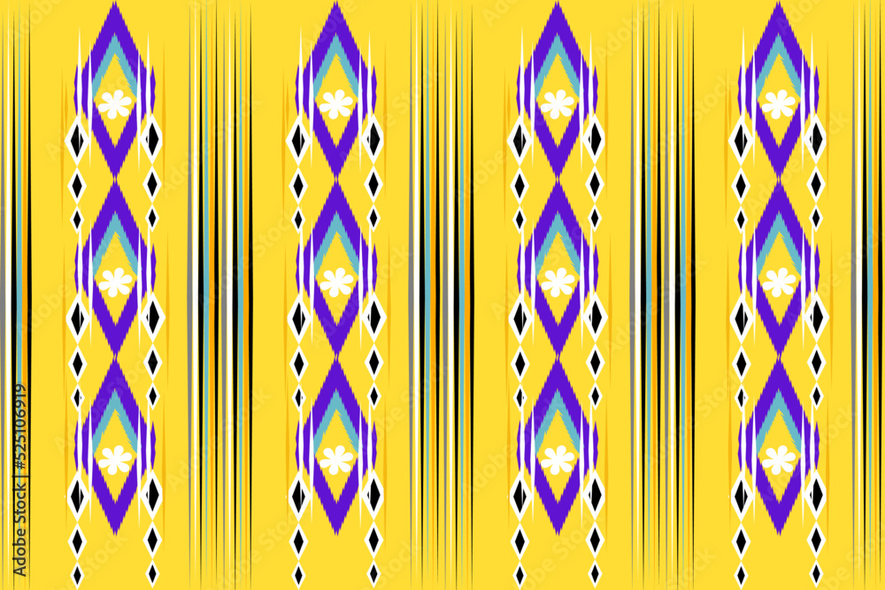 Ethnic pattern background art. feather pattern in tribal, folk ...