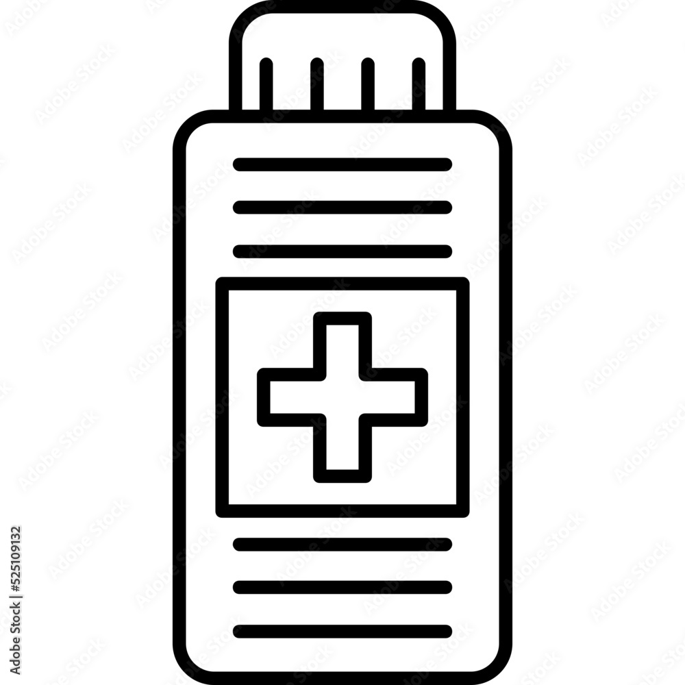 Obraz premium Syrup Icon