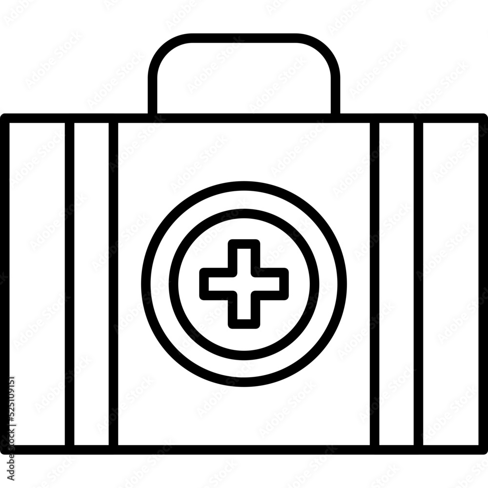 Obraz premium First Aid Kit Icon