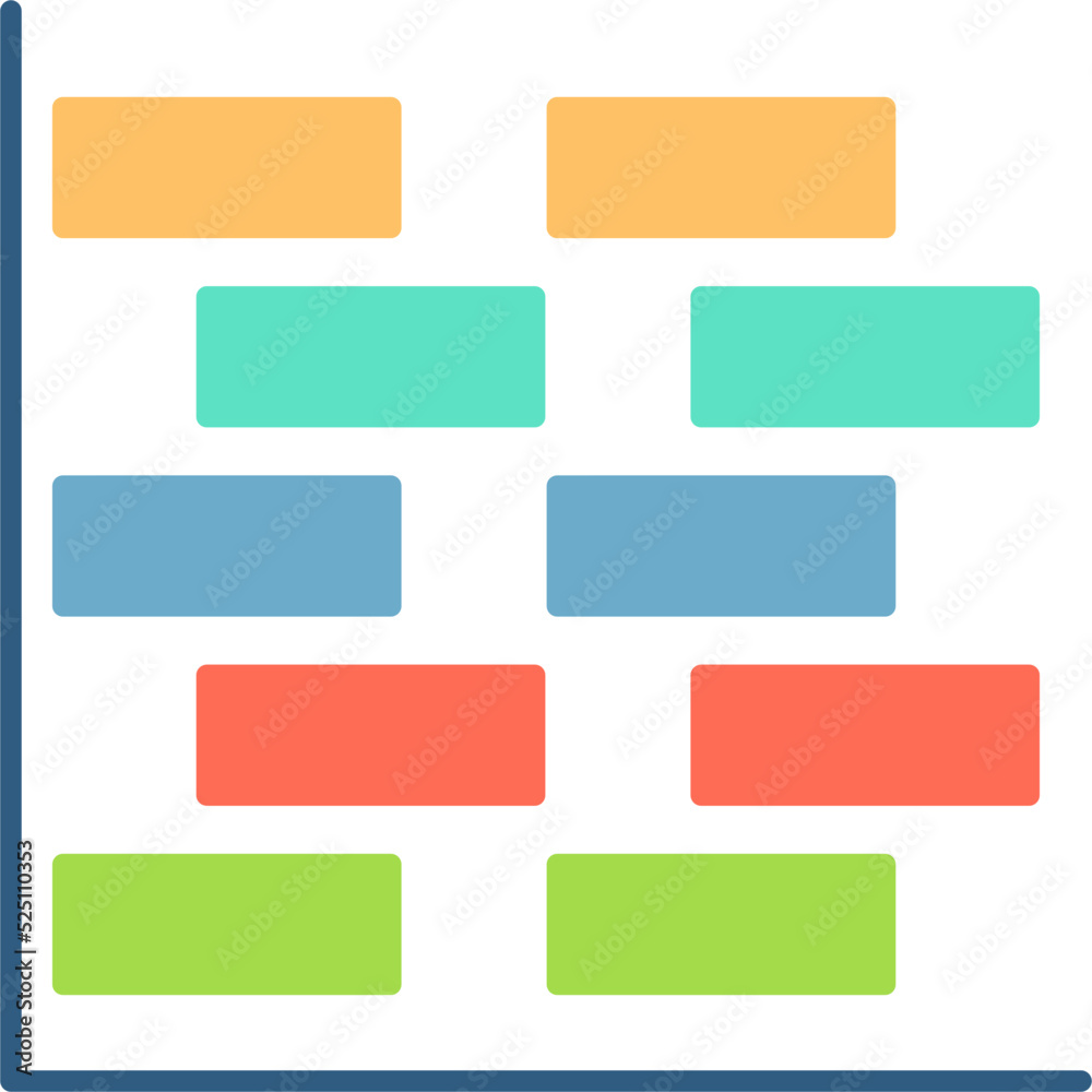 Gantt Chart Icon Gantt Chart Icon