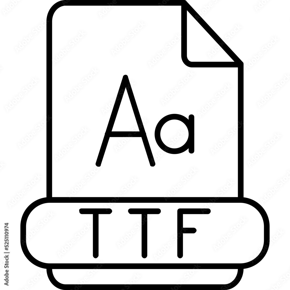 Ttf Icon Ttf Icon