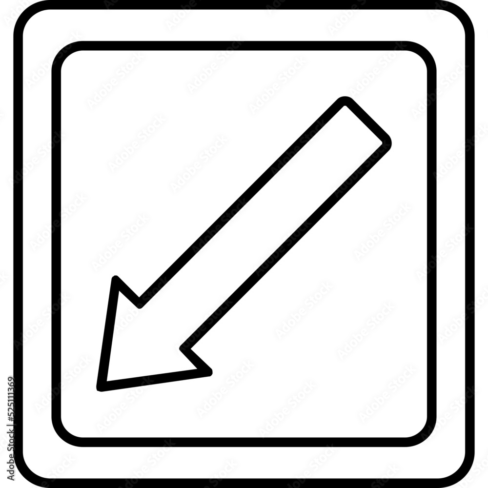 Diagonal Arrow Icon Diagonal Arrow Icon