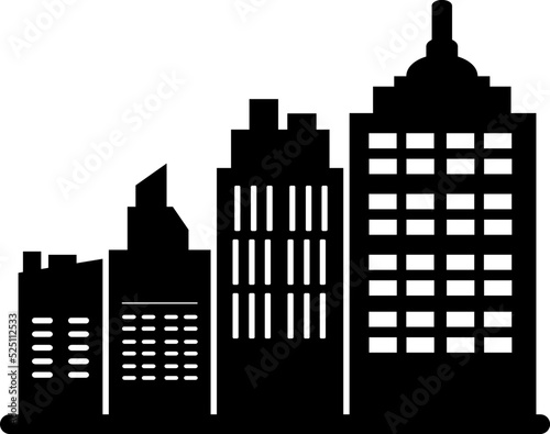 city silhouette vector