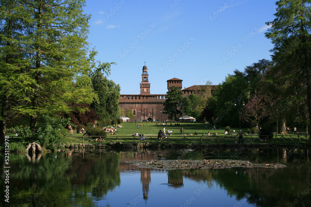 Castello sforzesco Stock Photo | Adobe Stock