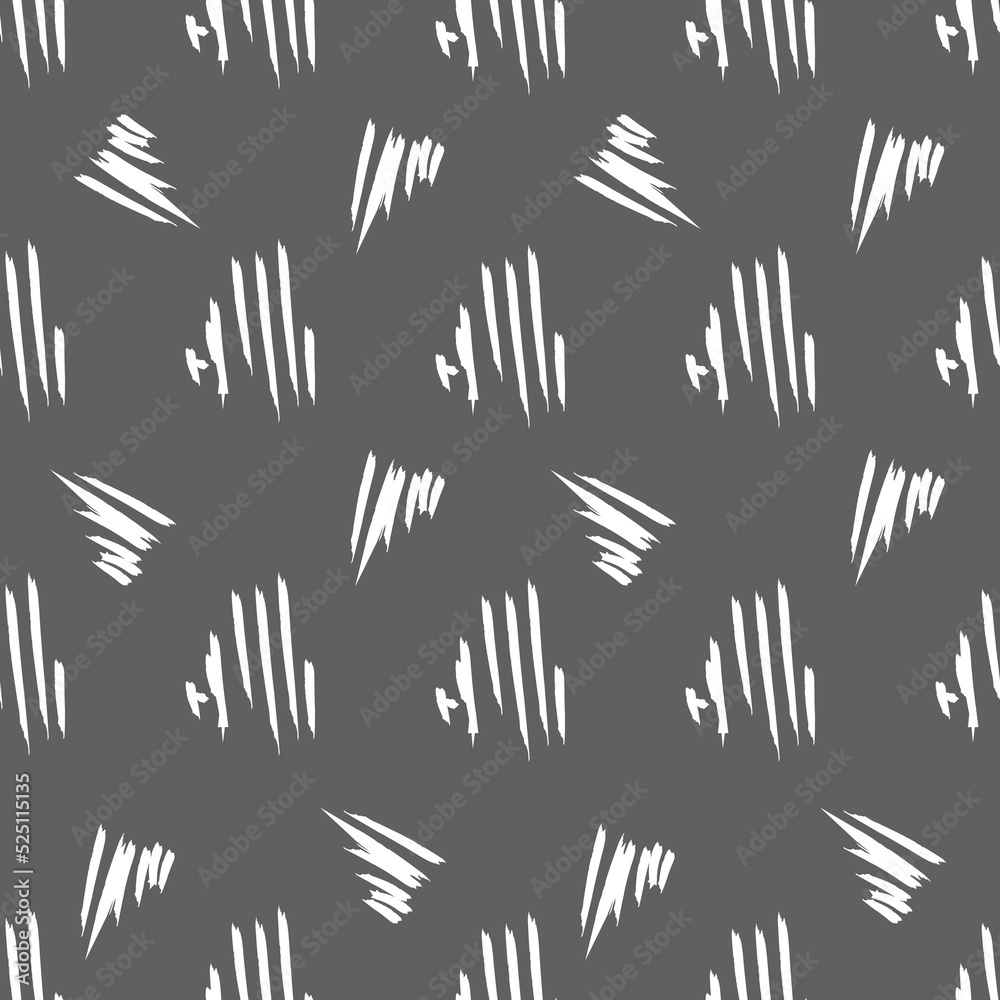 Vector. Hand drawn monochrome grey, black and white seamless pattern. Hatching. Abstract vector texture from strokes in grunge style. Backgrounds with ink, felt-tip pen, brush, ink. Vector. Hand drawn monochrome grey, black and white seamless pattern. Hatching. Abstract vector texture from strokes in grunge style. Backgrounds with ink, felt-tip pen, brush, ink.