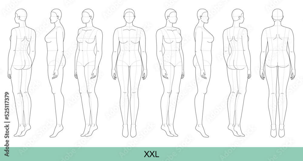 set-of-xxl-women-fashion-template-9-nine-head-size-croquis-plus-size