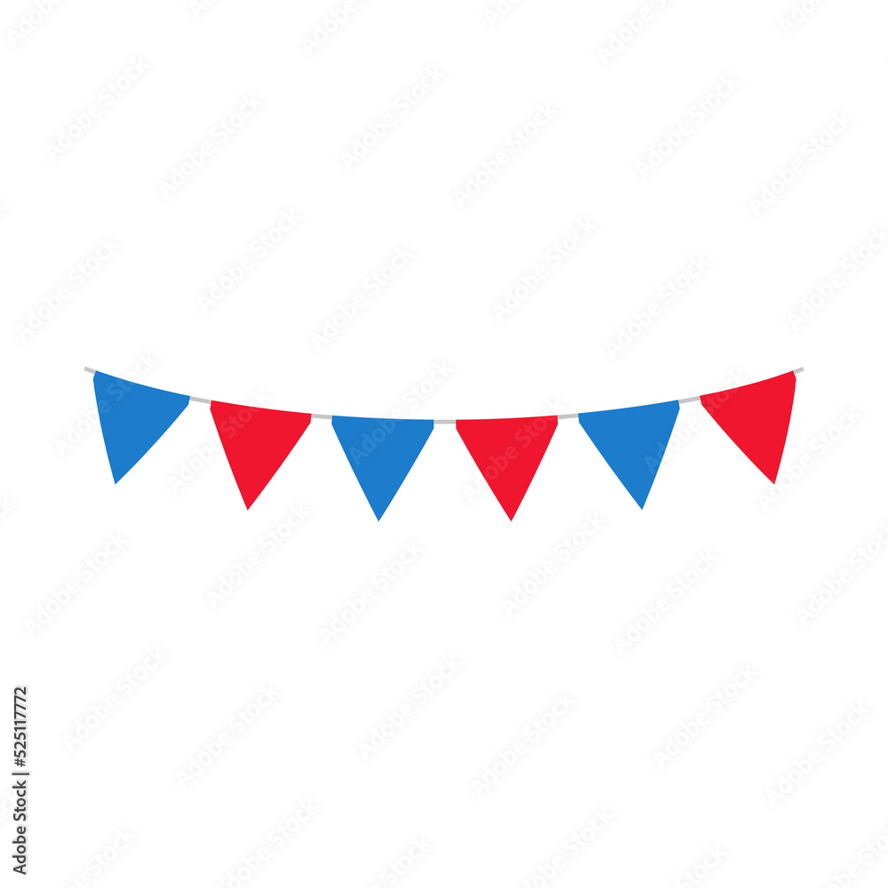 The 4 th of july. American flag. For celebrating America's Independence Day The 4 th of july. American flag. For celebrating America's Independence Day