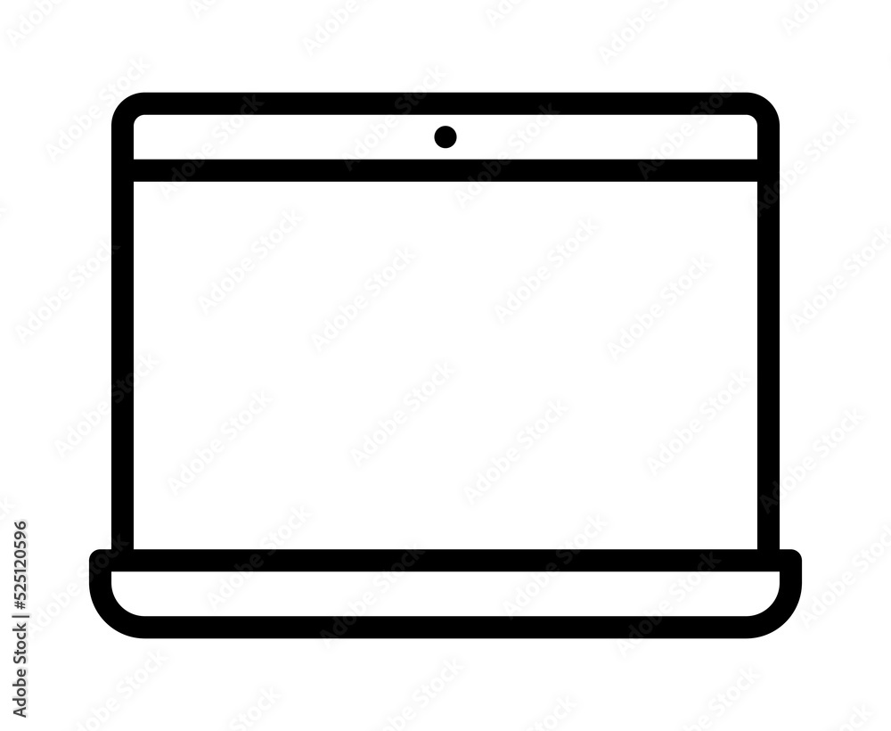 Gadgets and electronic devices flat line icon. Outline sign mascara for mobile concept and web design, store Gadgets and electronic devices flat line icon. Outline sign mascara for mobile concept and web design, store