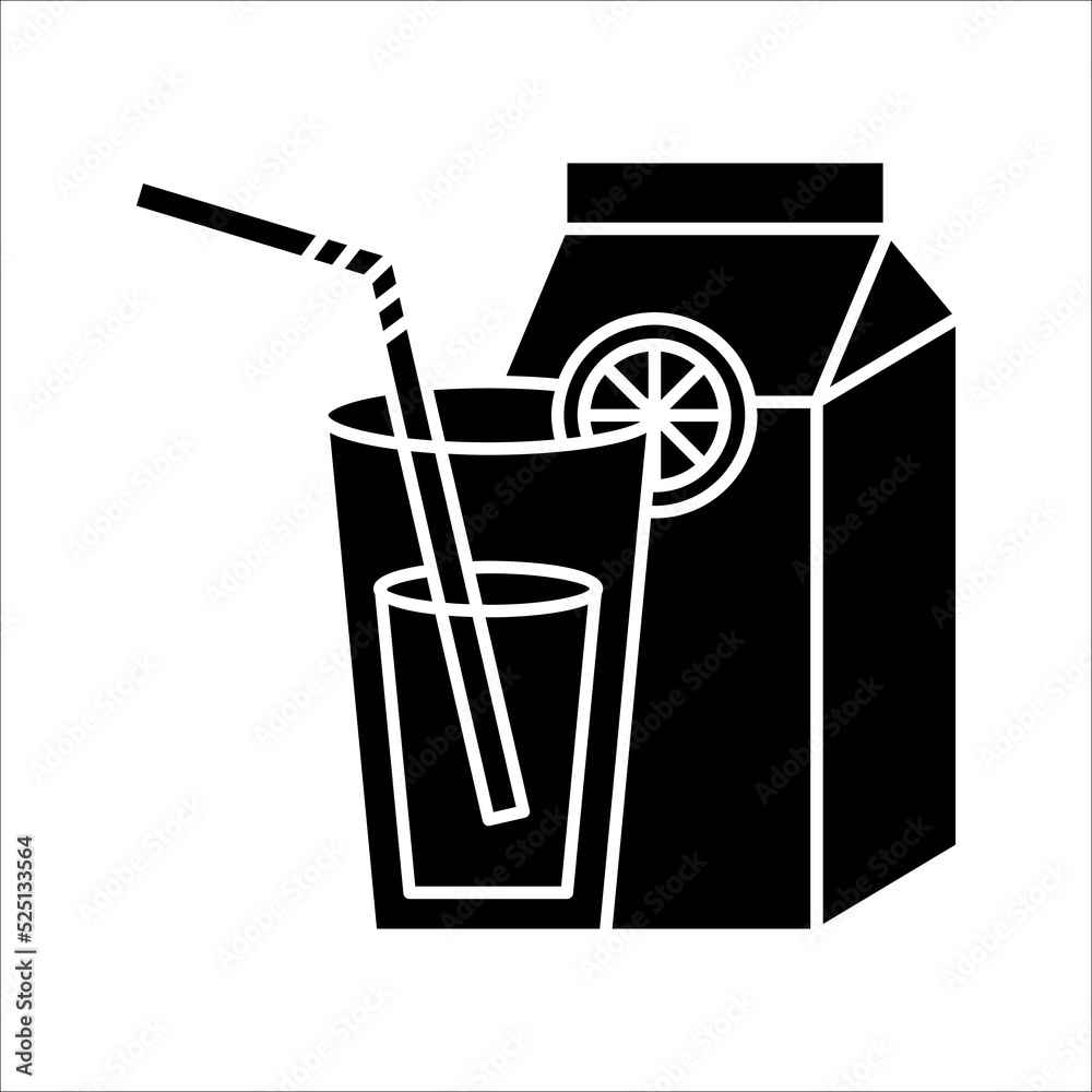 fresh juice icon, juice and orange, vector illustration on white background fresh juice icon, juice and orange, vector illustration on white background