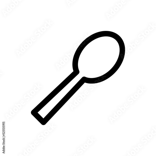 spoon icon vector illustration logo template for many purpose. Isolated on white background.