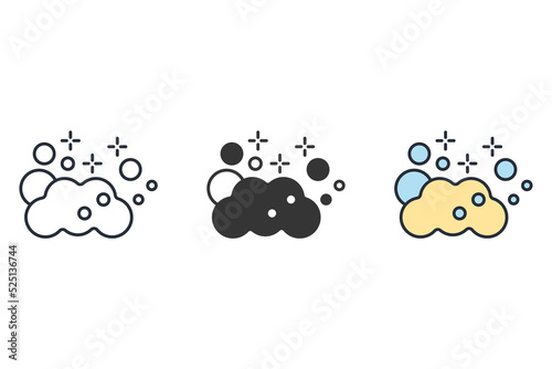 cleanness icons  symbol vector elements for infographic web