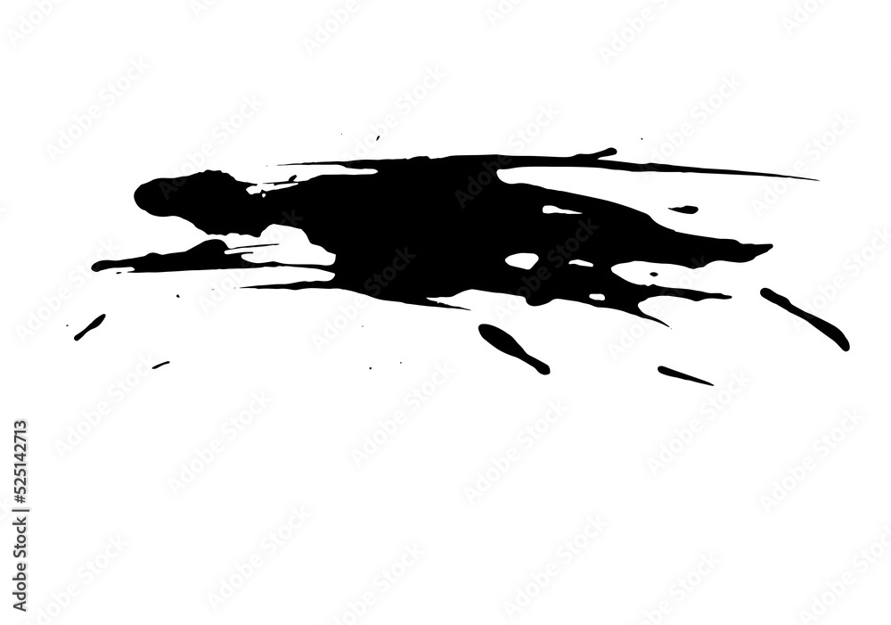 ink splashes. ink splashes.