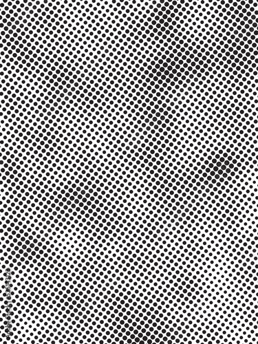 black and white halftone dots background
