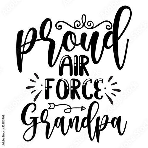 proud air force grandpa