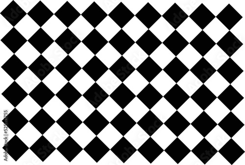 Beautiful patterned background for decorative plaid, argyle fabric, black.