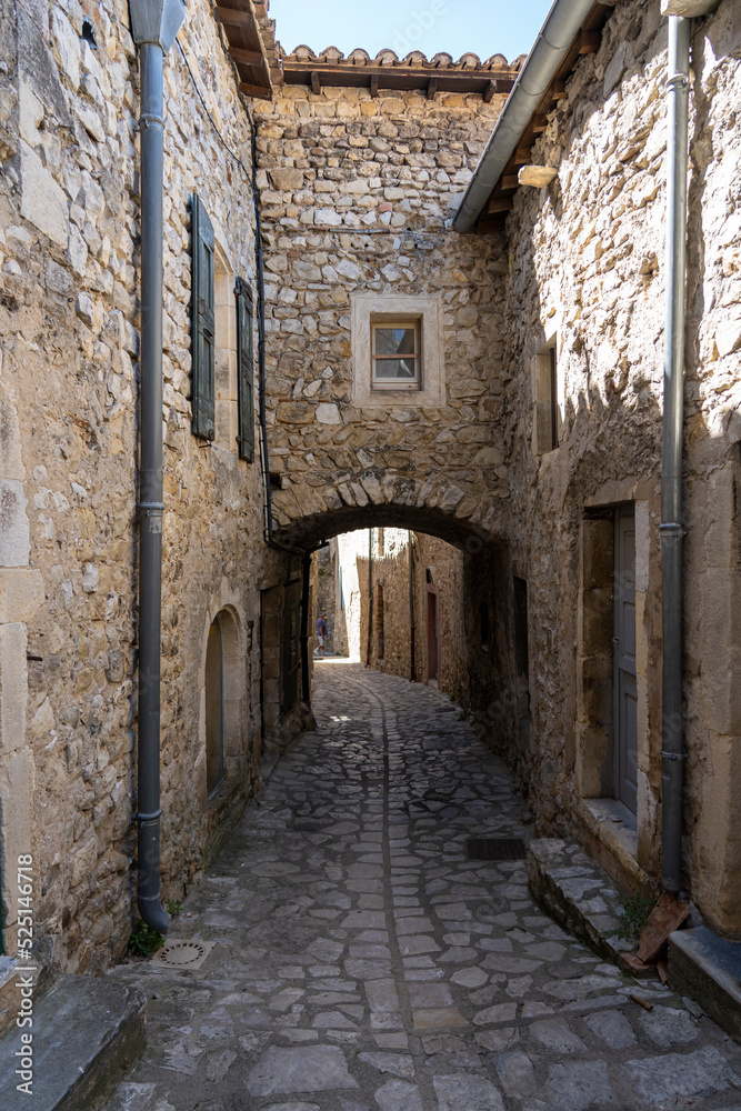 Le village médiéval de Mirmande dans la Drôme