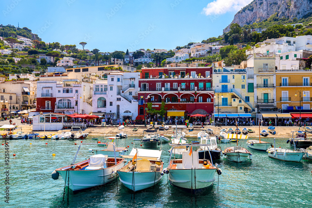 Houses in Capri