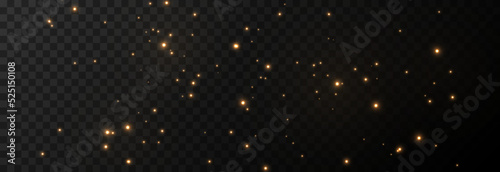 Vector magic glow. Sparkling light, sparkle dust png. Sparkling magical dust. Christmas light.