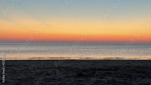 Sunset on the beach