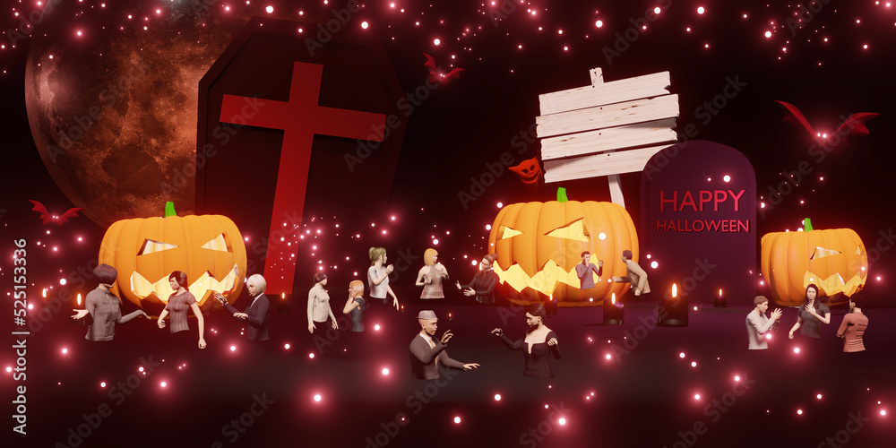 Metaverse Parties Metaverse Avatars Halloween Party Social Networks People & Events ...