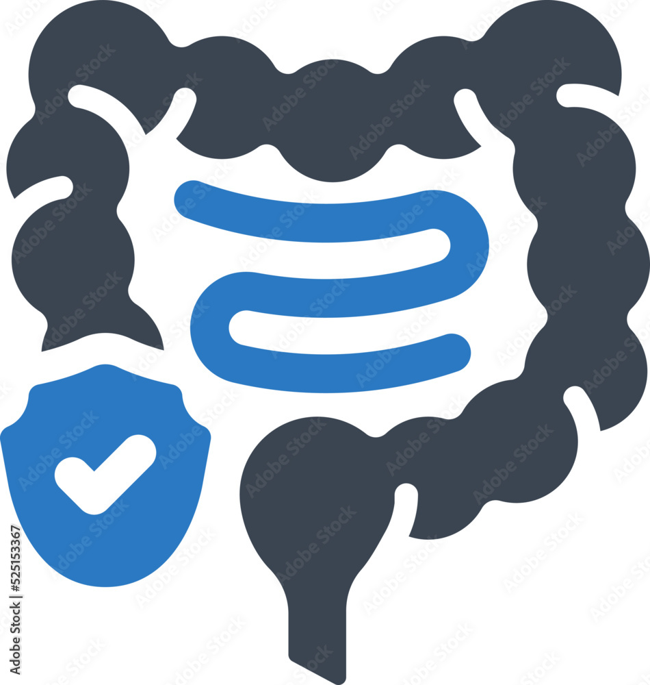 Obraz premium Digestive icon