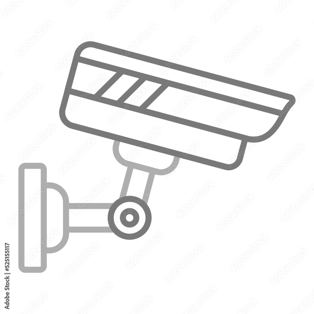 Surveillance Greyscale Line Icon Surveillance Greyscale Line Icon