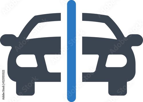 Vehicle gap icon